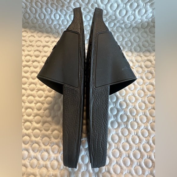 Coach Leatherware Men’s Rexy & Carriage Black Logo Slides Sandals Size 9 D - Picture 9 of 11